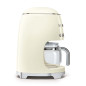 Smeg Macchina da Caffè Filtro 50's Style – Panna LUCIDO – DCF02CREU Smeg Macchina da Caffè Filtro 50's Style – Panna LUCIDO – DCF02CREU