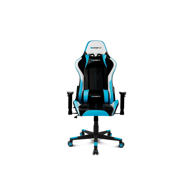 DRIFT DR175 Sedia per gaming universale Seduta imbottita Nero, Blu, Bianco