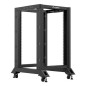 Lanberg OR01-6818-B rack 18U Rack indipendenti Nero