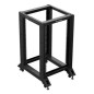 Lanberg OR01-6818-B rack 18U Rack indipendenti Nero