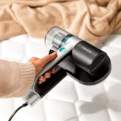 Cecotec Conga RockStar 3000 Mattress aspirapolvere senza filo Nero, Argento, Turchese Senza sacchetto
