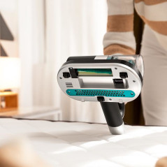 Cecotec Conga RockStar 3000 Mattress aspirapolvere senza filo Nero, Argento, Turchese Senza sacchetto