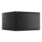 Lanberg WF01-6606-00B rack 6U Da parete Nero