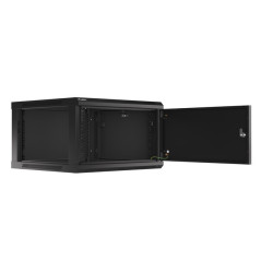 Lanberg WF01-6606-00B rack 6U Da parete Nero