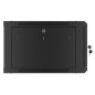 Lanberg WF01-6606-00B rack 6U Da parete Nero