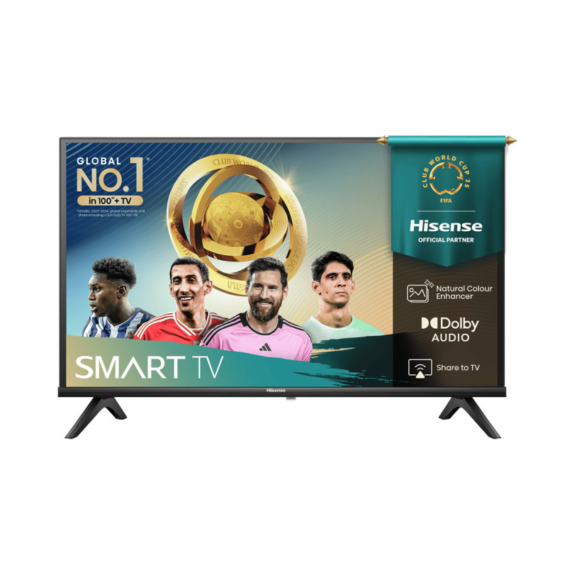Hisense 40A4Q TV 101,6 cm (40") HD Smart TV Wi-Fi Nero 200 cd/m²