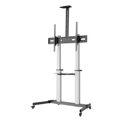 Ewent EW1592 Supporto TV a parete 2,54 m (100") Nero, Grigio