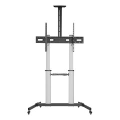 Ewent EW1592 Supporto TV a parete 2,54 m (100") Nero, Grigio