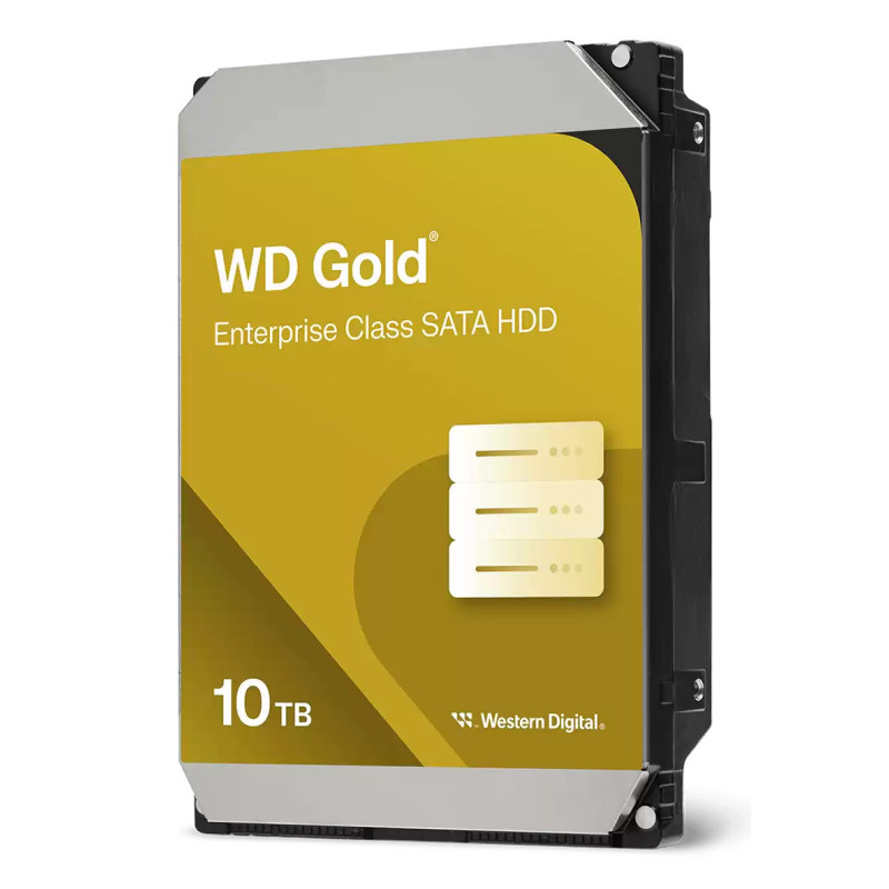 Western Digital Gold WD103KRYZ disco rigido interno 10 TB 7200 Giri/min 512 MB 3.5" Serial ATA III Western Digital Gold WD103KRYZ disco rigido interno 10 TB 7200 Giri/min 512 MB 3.5" Serial ATA III