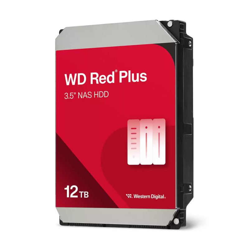 Western Digital Red Plus WD120EFGX disco rigido interno 12 TB 7200 Giri/min 512 MB 3.5" Serial ATA III Western Digital Red Plus WD120EFGX disco rigido interno 12 TB 7200 Giri/min 512 MB 3.5" Serial ATA III
