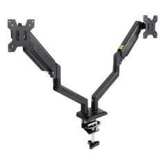 TooQ DB1434TNR-B Supporti a parete per TV 86,4 cm (34") Scrivania Nero