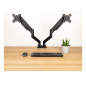 TooQ DB1434TNR-B Supporti a parete per TV 86,4 cm (34") Scrivania Nero