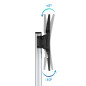TooQ Hera 2,18 m (86") Nero, Argento TooQ Hera 2,18 m (86") Nero, Argento