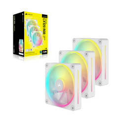 Corsair iCUE LINK LX120 RGB Case per computer Ventilatore 12 cm Bianco 3 pz