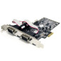 StarTech.com Scheda seriale PCI Express nativa a 4 porte RS-232 con 16550 UART StarTech.com Scheda seriale PCI Express nativa a 4 porte RS-232 con 16550 UART