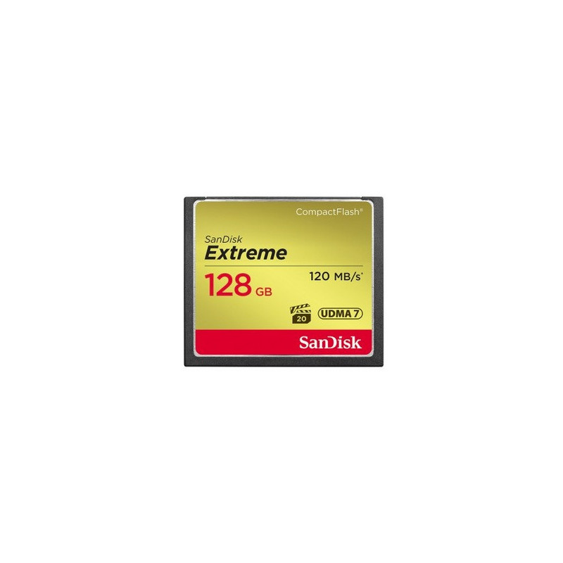 SanDisk CF Extreme 128GB CompactFlash SanDisk CF Extreme 128GB CompactFlash