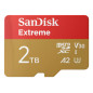 SanDisk Extreme 2 TB MicroSDXC UHS-I Classe 10 SanDisk Extreme 2 TB MicroSDXC UHS-I Classe 10