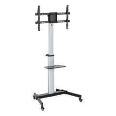 Ewent EW1583 Supporto TV a parete 2,18 m (86") Nero, Grigio