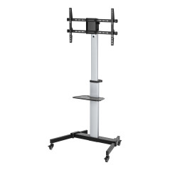 Ewent EW1583 Supporto TV a parete 2,18 m (86") Nero, Grigio