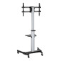 Ewent EW1583 Supporto TV a parete 2,18 m (86") Nero, Grigio