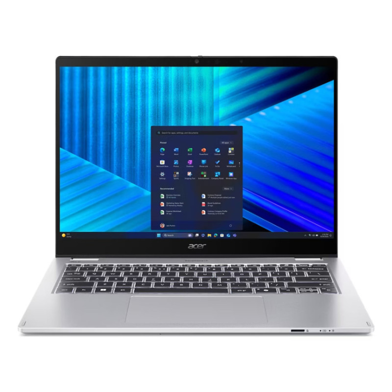 Acer TravelMate TMP414RN-55-TCO-506Q Intel Core Ultra 5 225U Computer portatile 35,6 cm (14") Touch screen 3K 16 GB DDR5-SDRAM Acer TravelMate TMP414RN-55-TCO-506Q Intel Core Ultra 5 225U Computer portatile 35,6 cm (14") Touch screen 3K 16 GB DDR5-SDRAM