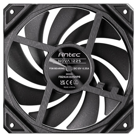 Antec Nova Case per computer Ventilatore 12 cm Nero 3 pz