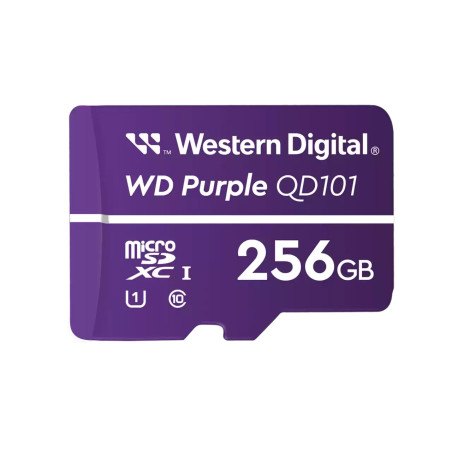 Western Digital WD Purple SC QD101 256 GB MicroSDXC Classe 10
