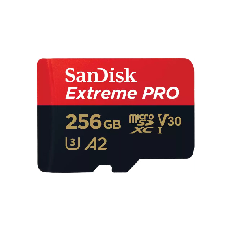 SanDisk Extreme PRO 256 GB MicroSDXC UHS-I Classe 10 SanDisk Extreme PRO 256 GB MicroSDXC UHS-I Classe 10