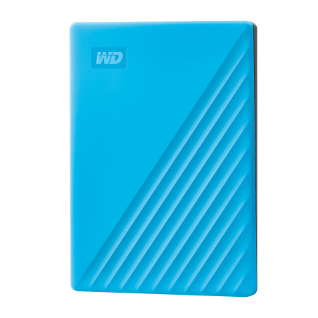 Western Digital My Passport disco rigido esterno 4 TB 3.2 Gen 1 (3.1 Gen 1) Blu