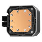 DeepCool MYSTIQUE 360 ARGB Processore Raffreddatore di liquidi tutto in uno 12 cm Nero 1 pz