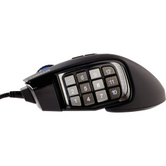 Corsair Scimitar RGB Elite mouse Gaming Mano destra USB tipo A Ottico 18000 DPI