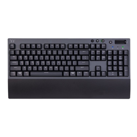 Thermaltake W1 Wireless tastiera Gaming USB + RF Wireless + Bluetooth Spagnolo Nero