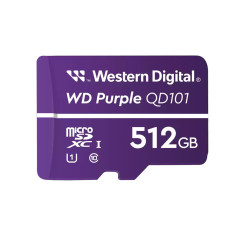 Western Digital WD Purple SC QD101 512 GB MicroSDXC Classe 10