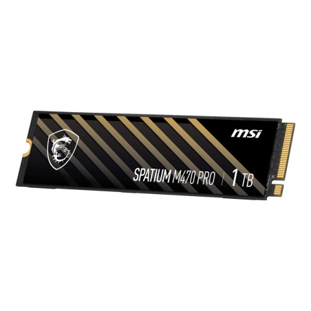 MSI Spatium M470 PRO PCIe 4.0 NVMe M.2 1TB PCI Express 4.0 3D NAND