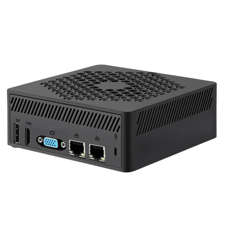 Leotec LEMPC18 barebone per PC stazione di lavoro Cubo Nero N150