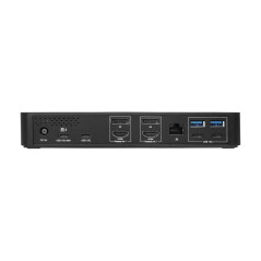 Conceptronic DONN31B replicatore di porte e docking station per laptop Cablato USB 3.2 Gen 2 (3.1 Gen 2) Type-C Nero