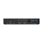 Conceptronic DONN31B replicatore di porte e docking station per laptop Cablato USB 3.2 Gen 2 (3.1 Gen 2) Type-C Nero