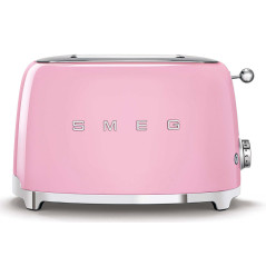 Smeg Tostapane 50's Style – Rosa LUCIDO 2x2 – TSF01PKEU