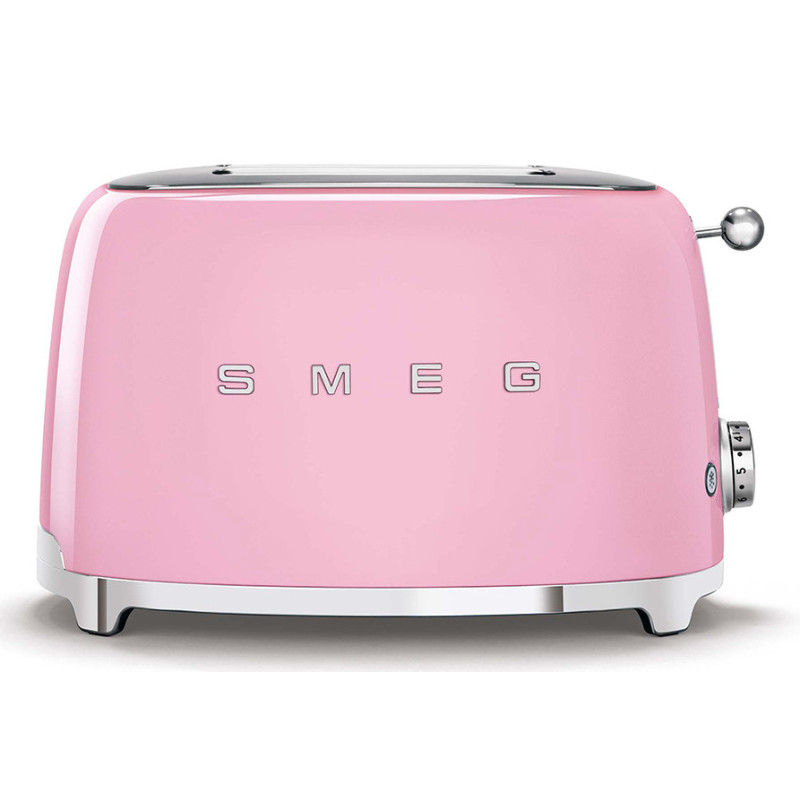 Smeg Tostapane 50's Style – Rosa LUCIDO 2x2 – TSF01PKEU