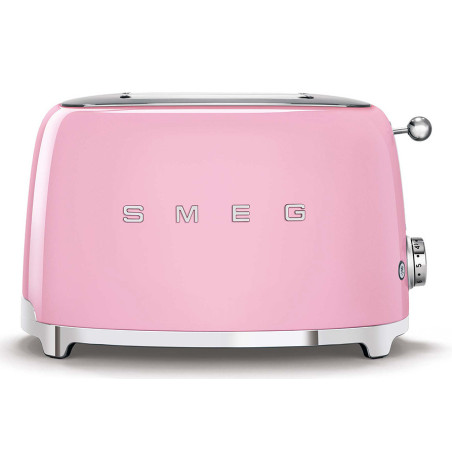 Smeg Tostapane 50's Style – Rosa LUCIDO 2x2 – TSF01PKEU
