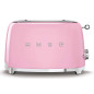 Smeg Tostapane 50's Style – Rosa LUCIDO 2x2 – TSF01PKEU