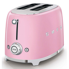 Smeg Tostapane 50's Style – Rosa LUCIDO 2x2 – TSF01PKEU