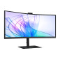 Samsung S65VC Monitor PC 86,4 cm (34") 3440 x 1440 Pixel UltraWide Quad HD LCD Nero Samsung S65VC Monitor PC 86,4 cm (34") 3440 x 1440 Pixel UltraWide Quad HD LCD Nero