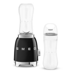Smeg Frullatore Compatto 50's Style – Nero LUCIDO – PBF01BLEU