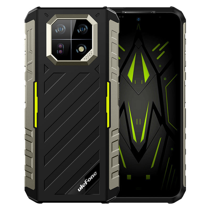 Ulefone Armor 22 16,7 cm (6.58") Android 13 4G USB tipo-C 8 GB 256 GB 6600 mAh Nero, Verde Ulefone Armor 22 16,7 cm (6.58") Android 13 4G USB tipo-C 8 GB 256 GB 6600 mAh Nero, Verde