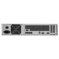 Synology RackStation RS3618xs NAS Armadio (2U) Intel® Xeon® D D-1521 8 GB DDR4 0 TB DiskStation Manager Nero