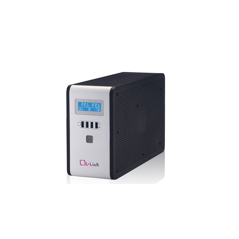 L-Link LL-7720 gruppo di continuità (UPS) A linea interattiva 2 kVA 1200 W 4 presa(e) AC L-Link LL-7720 gruppo di continuità (UPS) A linea interattiva 2 kVA 1200 W 4 presa(e) AC
