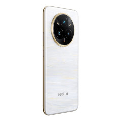 realme 14 Pro+ 5G 17,4 cm (6.83") Doppia SIM Android 15 USB tipo-C 12 GB 512 GB 6000 mAh Perlato, Bianco