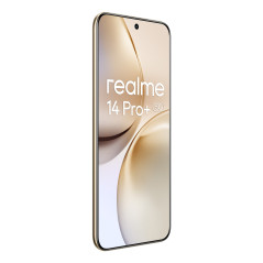 realme 14 Pro+ 5G 17,4 cm (6.83") Doppia SIM Android 15 USB tipo-C 12 GB 512 GB 6000 mAh Perlato, Bianco