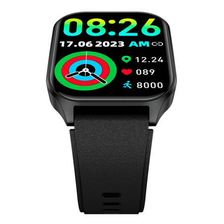 COOL Accesorios 8434847073507 smartwatch e orologio sportivo 5,23 cm (2.06") AMOLED Digitale 410 x 502 Pixel Touch screen Nero